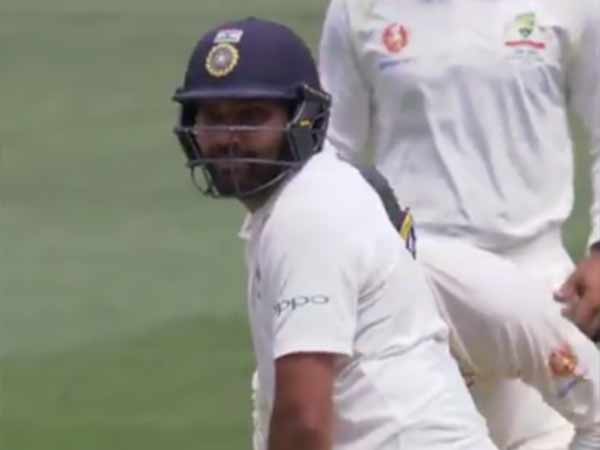 ரோஹித், ரஹானே பேட்டிங்