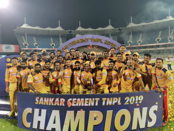 2019 டிஎன்பிஎல் சாம்பியன்