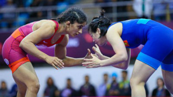53 கிலோ எடைப்பிரிவில் வெற்றி