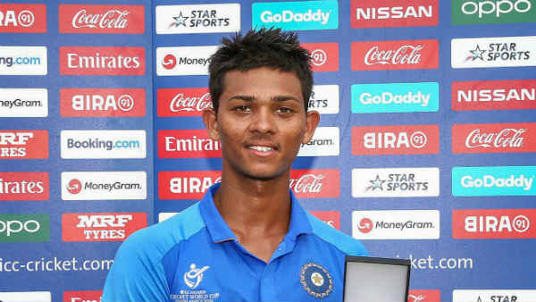 அன்டர் -19 உலக கோப்பையில் பங்கேற்பு